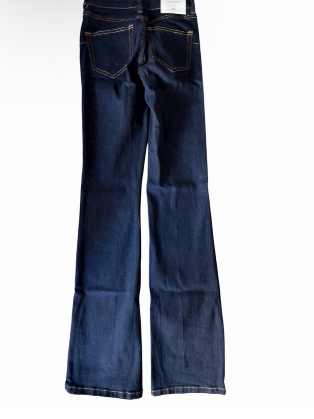 Zara women’s the contour bootcut in Dark Blue Signature Denim Jeans US 2 EUR 34 - Picture 4 of 6